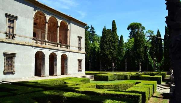 Caprarola Viterbo Lazio Italien Juli 2019 Villa Farnese Palazzo Farnese — Stockfoto