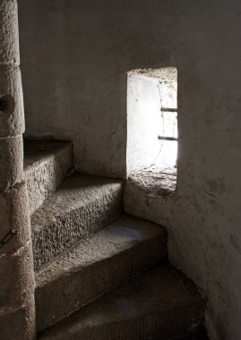 İtalya 'nın Sarzana kentindeki eski Firmafede ortaçağ kalesi. Lorenzo il Magnifico tarafından 1488 'de yeniden inşa edildi. 