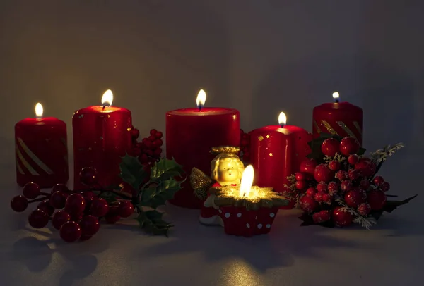 Kerstversiering Kerstversiering Concept — Stockfoto