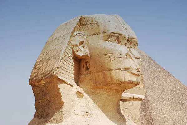 开罗的大狮身人面像埃及吉萨 — 图库照片