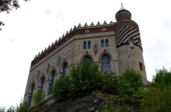 Rocchetta Mattei Grizzana Morandi Bologna Italien — Stockfoto