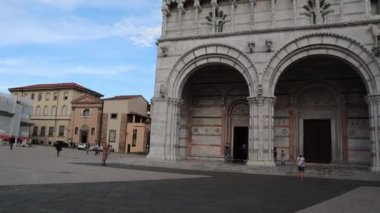 Lucca katedrali. Toskana, İtalya.