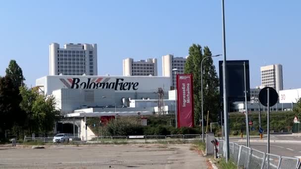 Bologna Fiere Bologna Daki Fiera Bölgesi Talya — Stok video