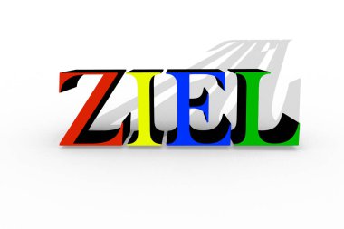 Ziel, Almanca bir hedef kelimesidir.