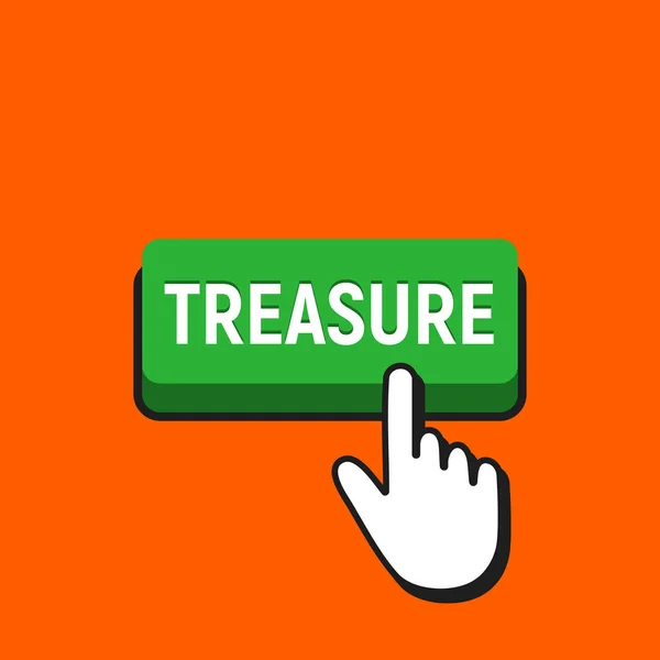 Mouse Cursor Clicks Treasure Button Ponteiro Pressione Botão Conceito —  Vetores de Stock