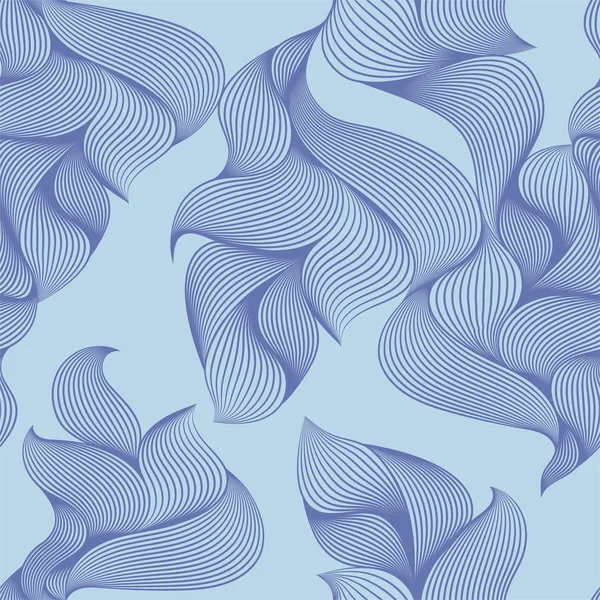 Modèle Lignes Ondulées Illusion Optique Fond Abstrait Motif Abstrait Vecteur — Image vectorielle