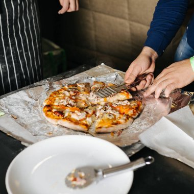Pişirme pizza master class