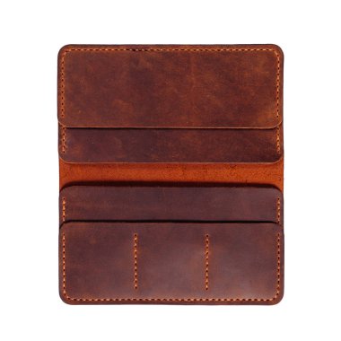 Beyaz arka planda deri aksesuarlar, cüzdanlar, 