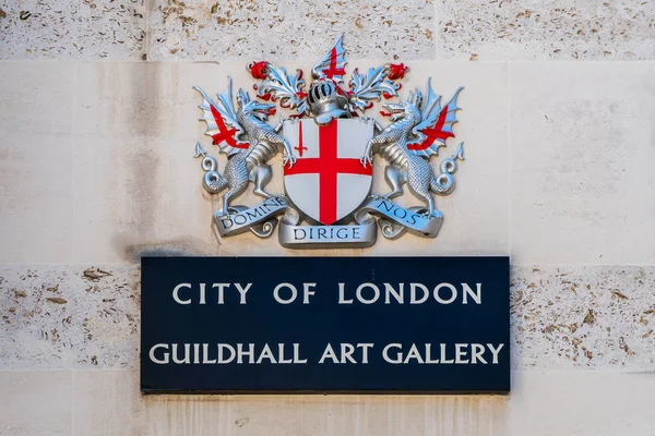 Londres Reino Unido Mayo 2018 Guildhall Art Gallery Construido 1885 — Foto de Stock