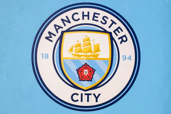 Manchester Reino Unido Maio 2018 Manchester City Football Club Fundada — Fotografia de Stock