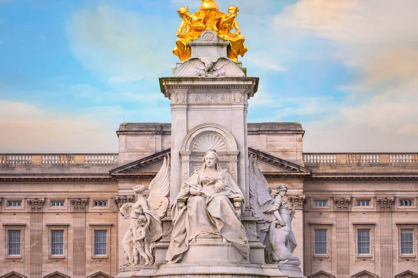 Victoria Memorial Mall Road Frente Palacio Buckingham Londres — Foto de Stock