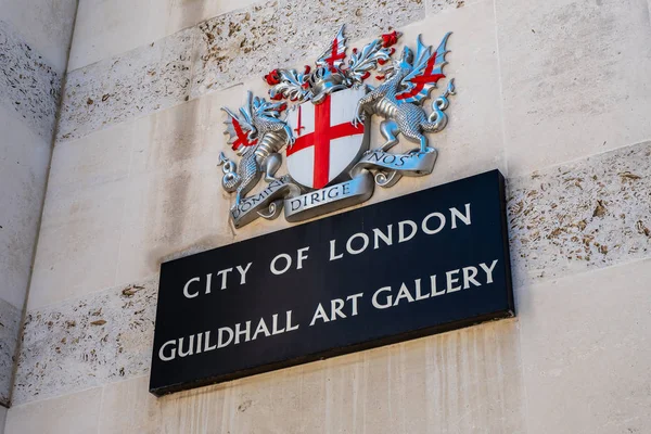 Londres Reino Unido Mayo 2018 Guildhall Art Gallery Construido 1885 — Foto de Stock