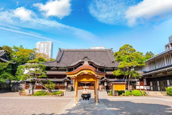 Sengakuji Templethe Sitr Van Het Ronin Kerkhof Tokio Japan — Stockfoto