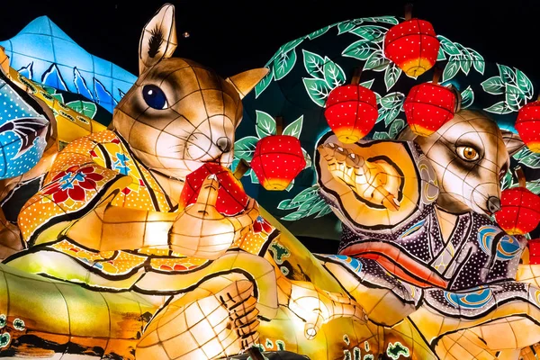 Aomori Japan April 2018 Nebuta Warasse Museum Houses Five Float — Stock Photo, Image