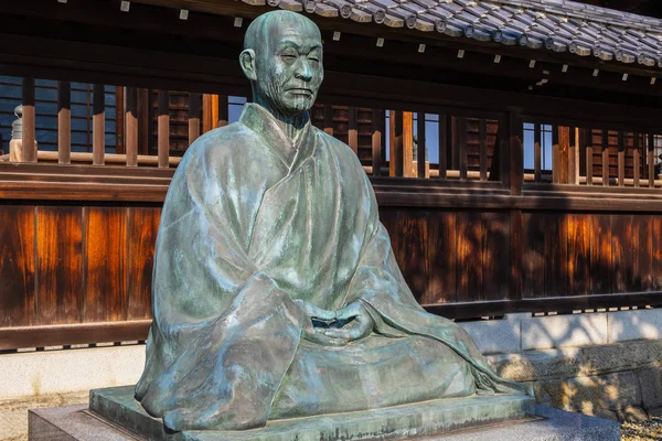 Tokio Japón Abril 2018 Estatua Sawaki Kodo Roshi Uno Los — Foto de Stock