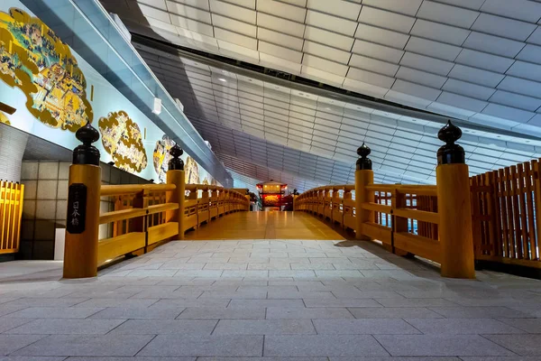 Tokyo Japan April 2018 Nihonbashi Bridge Half Size Reproduction Famous — Stock Photo, Image