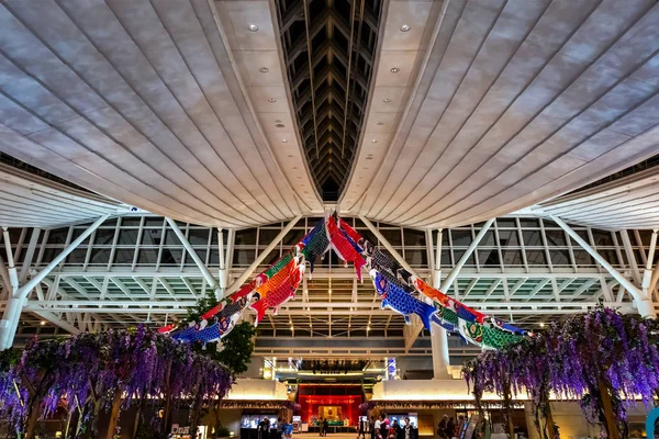 Tokyo Giappone Aprile 2018 Calzini Vento Carpa Koinobori Tradizionalmente Volati — Foto Stock