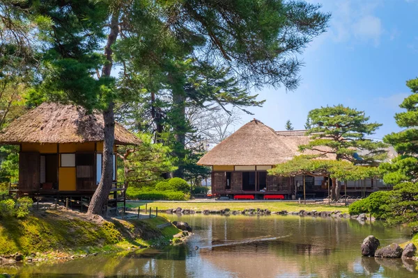 日本福岛 Aizuwakamatsu Oyakuen 药用植物园 — 图库照片