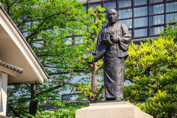 Oishi Kuranosuke Ronin Tokyo Japonya Nın Sengakuji Tapınağı Nda Popüler — Stok fotoğraf