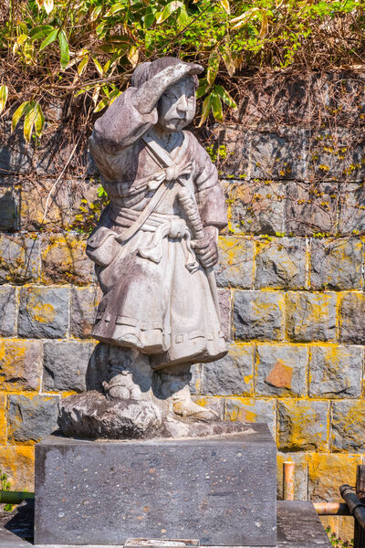 Место захоронения Белого Тигра (Byakkutai) на горе. Иимори-ин-Айдзувакамацу, Япония
