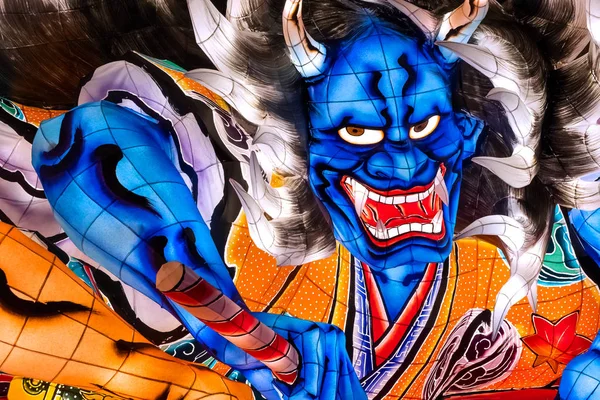 Aomori Japon Avril 2018 Flotteurs Lanterne Pour Défilé Festival Nebuta — Photo