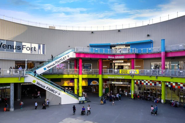 Tokyo Japão Abril 2018 Forte Vênus Grande Centro Comercial Temático — Fotografia de Stock