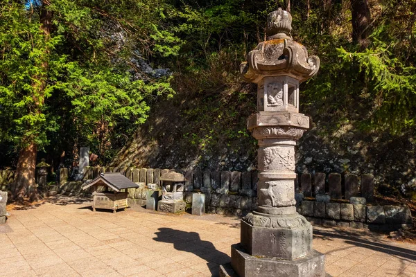 Túmulo Byakkutai Força Tigre Branco Iimori Aizuwakamatsu Japão — Fotografia de Stock