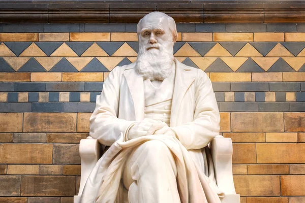 Λονδίνο Ηνωμένο Βασίλειο Μαΐου 2018 Sir Charles Darwin Αγγλικά Φυσιοδίφης — Φωτογραφία Αρχείου