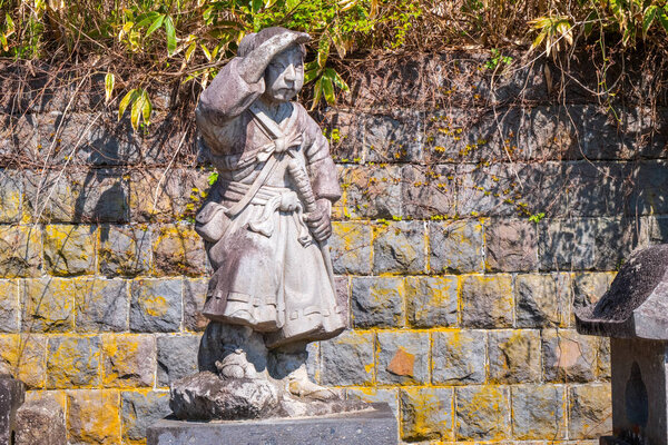 Место захоронения Белого Тигра (Byakkutai) на горе. Иимори, г. Аячжоу, Япония
