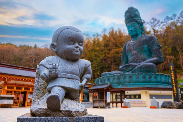 Wielki Budda Showa Daibutsu Świątyni Seiryuji Aomori Japonia — Zdjęcie stockowe