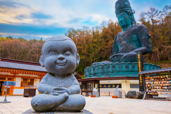 Big Buddha Showa Daibutsu Seiryuji Templet Aomori Japan — Stockfoto
