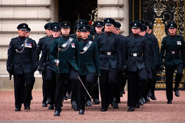 London May 2018 Changing Guard Buckingham Palace Formal Ceremony Which — Stock Photo, Image