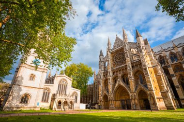 Westminster Abbey - Londra, İngiltere 'deki Westminster' daki St. Peter Koleji Kilisesi