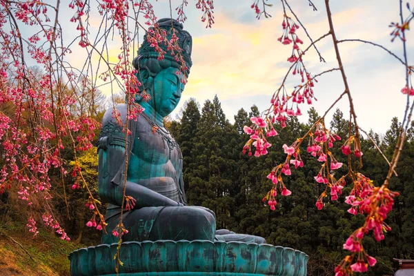 Великий Будда Сева Дайбуцу Seiryuji Храм Аоморі Японія — стокове фото