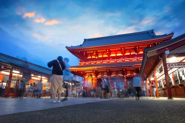 Sensoji Tokyo Japonya Tokyo Japonya Nisan 2018 Tapınakta Asakusa 628 — Stok fotoğraf