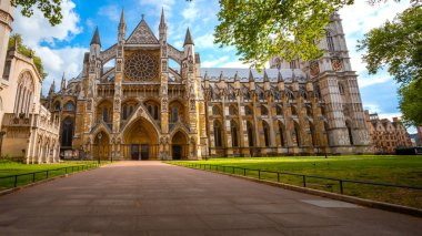Westminster Abbey - Londra, İngiltere 'deki Westminster' daki St. Peter Koleji Kilisesi