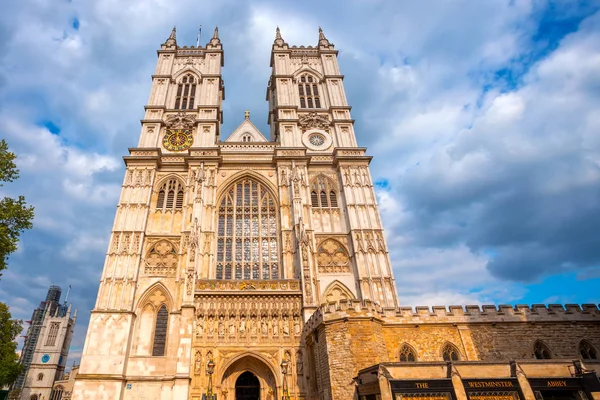 Westminsterské Opatství Kolegiátní Kostel Svatého Petra Westminsteru Londýně Velká Británie — Stock fotografie