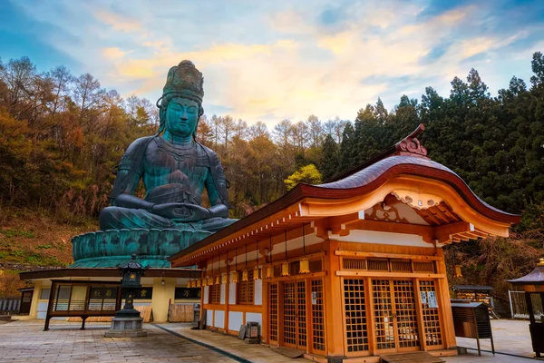 Marele Buddha Showa Daibutsu Templul Seiryuji Din Aomori Japonia — Fotografie, imagine de stoc