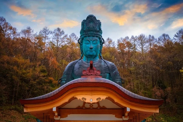 Grande Buddha Showa Daibutsu Tempio Seiryuji Aomori Giappone — Foto Stock