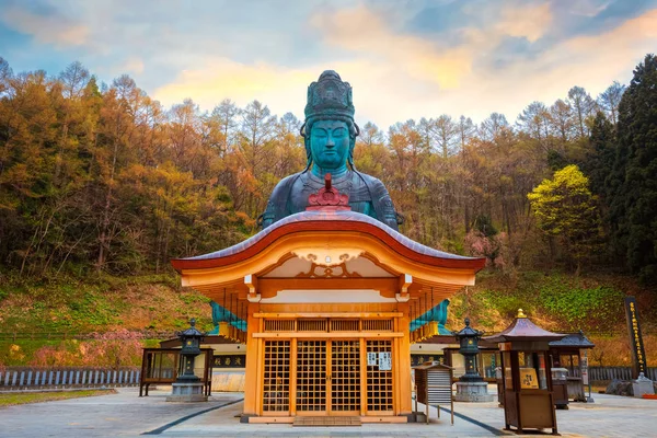 Wielki Budda Showa Daibutsu Świątyni Seiryuji Aomori Japonia — Zdjęcie stockowe