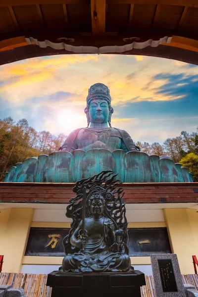 Grote Boeddha Showa Daibutsu Seiryuji Tempel Aomori Japan — Stockfoto