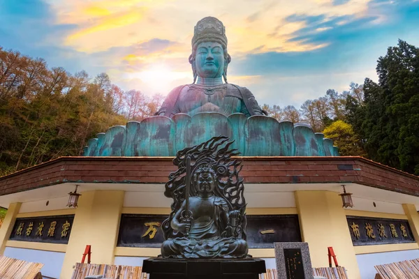 Grote Boeddha Showa Daibutsu Seiryuji Tempel Aomori Japan — Stockfoto