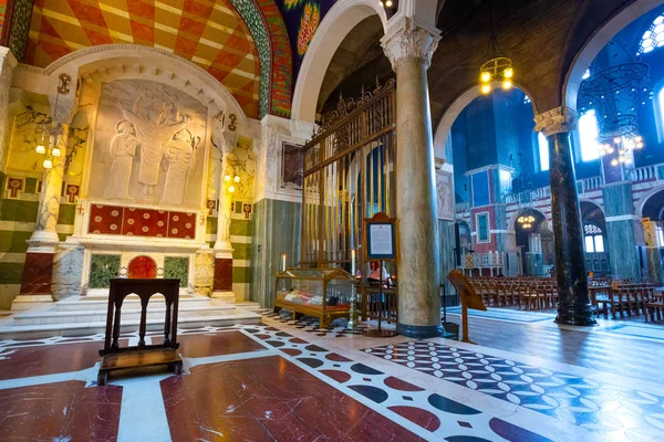 Londyn Wielka Brytania Maja 2018 Wnętrze Katedry Westminster Ciałem John — Zdjęcie stockowe