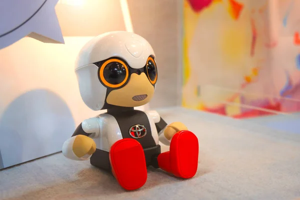 Токио Япония Апреля 2018 Kirobo Mini Toyota Mega Web Миниатюрный — стоковое фото