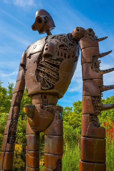 Tokyo Japan April 2018 Roboterstatue Aus Dem Studio Ghibli Film — Stockfoto