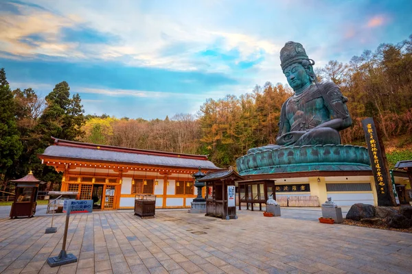 Big Buddha Showa Daibucu Seiryuji Chrámu Aomori Japonsko — Stock fotografie