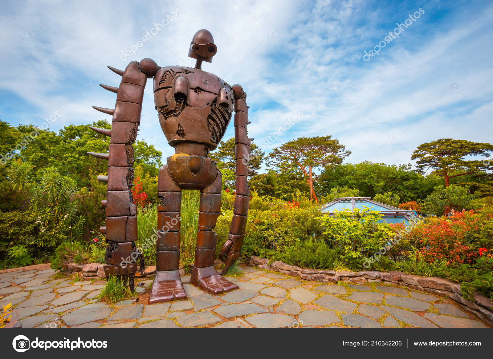 2018 スタジオジブリ映画からロボット像 天空の城ラピュタ 天空 2018 スタジオジブリ映画からロボット像 天空の城ラピュタ 天空