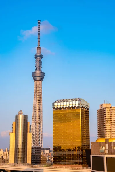 Tokio Japón Abril 2018 Tokyo Skytree Abrió Mayo 2012 Torre —  Fotos de Stock