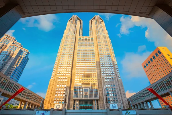 Tokio Japón Abril 2018 Edificio Del Gobierno Metropolitano Tokio Sede — Foto de Stock