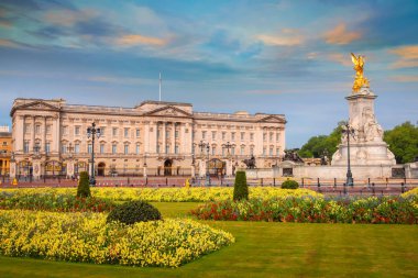Buckingham Palace in London, UK clipart